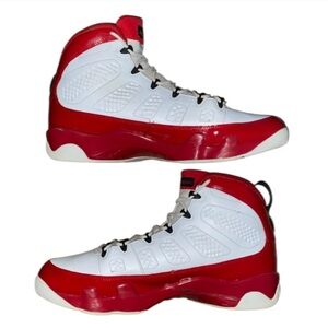 Air Jordan 9 Gym Red Retro Size 13 Mens White Sneakers 2019 302370-160